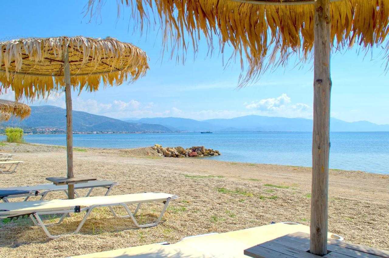 Epipleon Luxury Suites -105- Δωμάτιο 35Τμ Με Βεράντα 35Τμ Μπροστά Στη Θάλασσα Nafpaktos エクステリア 写真